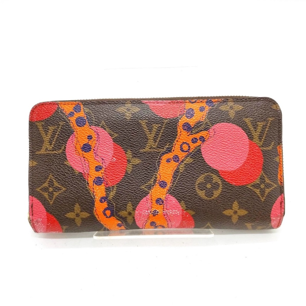 Louis Vuitton Brown and Red Wallet